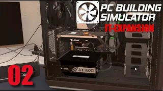 Wofür braucht man ein 1600 WATT Netzteil ? 💻 PC BUILDING SIMULATOR IT EXPANSION #02 [Deutsch|German]