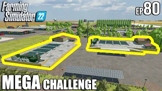 Building FISH FARMS From SCRATCH | MEGA Challenge | Farming Simulator 22 #80