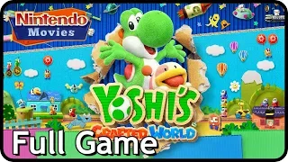 Yoshi Crafted World - Full Game Walkthrough (2 Players)