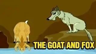 The Goat And The Fox (बकरी और लोमड़ी) | Funny Hindi Animated Stories | Tales of Panchatantra