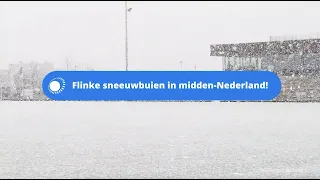 Het lijkt wel winter in Nederland!
