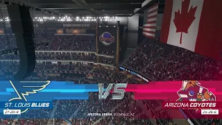 NHL 22 - St. Louis Blues @ Arizona Coyotes - 2021-22 NHL Season 10/18/21