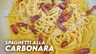 Spaghetti alla CARBONARA *RICETTA ROMANA*