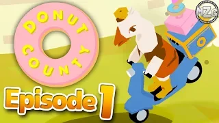 Donut County Gameplay Walkthrough - Episode 1 - Attack of the Donuts! (PS4)