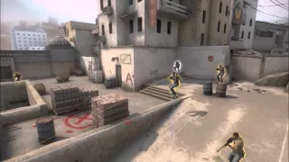 1v5 ninja defuse @de dust2