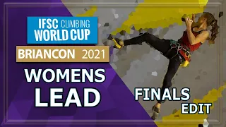 Lead Finals | Briancon | Womens | 2021 | IFSC World Cup