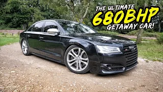 THIS *BARGAIN PRICED* 680BHP AUDI S8 IS THE ULTIMATE GETAWAY CAR