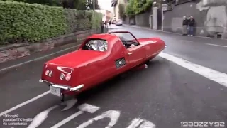 Two-wheeled self-balancing gyroscopic car from 1967