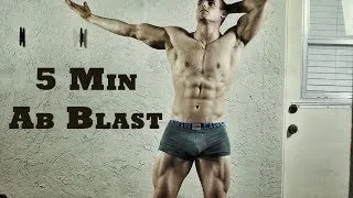 BEST 5 Minute Home Ab Routine (Workout) | Brendan Meyers