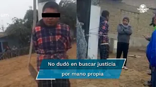 Papá intenta linchar a agresor de su hija adolescente