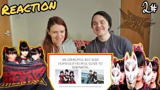 !!REACTION!! An Unhelpful Guide to Babymetal #2