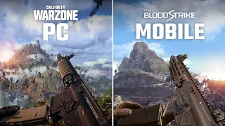 Project BloodStrike (Mobile) VS Call of Duty Warzone (PC)