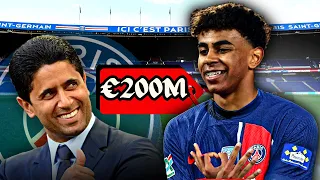 PSG set to bid €200M for Lamine Yamal!!!