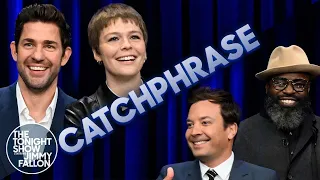 Catchphrase with John Krasinski and Maggie Rogers | The Tonight Show Starring Jimmy Fallon