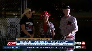 Preview of President Trump's visit to Tampa on Tuesday