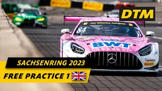 DTM Free Practice 1 | Sachsenring | DTM 2023 | Re-Live