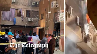 Church fire in Cairo, Egypt leaves at least 41 dead