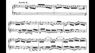 No. 2 - Invention in C Minor, BWV 773 - J.S. Bach