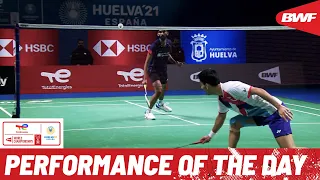 Performance of the Day | Kidambi Srikanth summons all his energy to throw in this beauty!