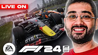 REAGINDO A 1ª GAMEPLAY DO F1 24!