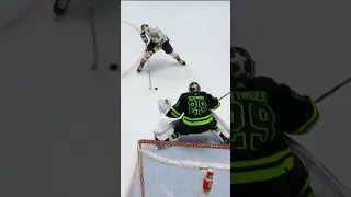 Jake Oettinger with an INCREDIBLE toe save to win the shootout!