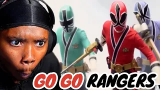 SAMURAI DINO FURY AND COSMIC FURY?? FIRST TIME REACTING TO ALL POWER RANGER OPENING THEMES REACTION