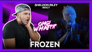 First Time Reaction Sheldon Riley FROZEN  The Voice (WOW!!!) | Dereck Reacts