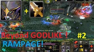 DotA 6.83d - Phantom Assassin, Mortred Beyond GODLIKE (RAMPAGE)