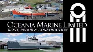 Oceania Marine - Ad-Vantage - Superyacht Support Vessel - Drone Video