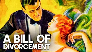 A Bill of Divorcement | JOHN BARRYMORE | Classic Drama Movie | English