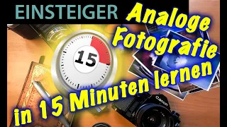 📷  Analoge Fotografie in 15 Minuten lernen! Die ultimative Einsteiger und Anfänger Folge