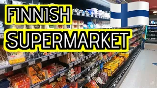 Finnish Supermarket - Grocery shopping ambiance in Tampere, Finland [ASMR]