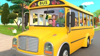 Wheels On The Bus Song - Newborn Baby songs - Lalafun Nursery Rhymes & Kids Songs