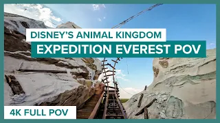 Expedition Everest Disney Animal Kingdom full POV
