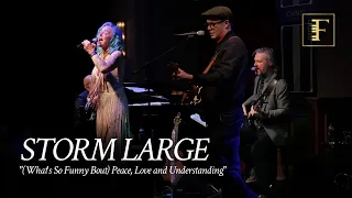 Storm Large performs "(What's So Funny Bout) Peace, Love and Understanding" at Feinstein's