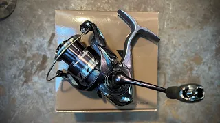 NEW Daiwa Regal LT1000D-XH High Gear Ratio Spinning Reel Review