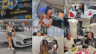 VLOG: buying my first car, car blessing, signature restaurant, lost and found my phone, grocery haul