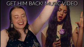 Get Him Back! Olivia Rodrigo Music Video Reaction 💜 (the vibes are vibing)