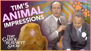 Tim Conway's Funniest Animal Impressions! 🦁 The Carol Burnett Show