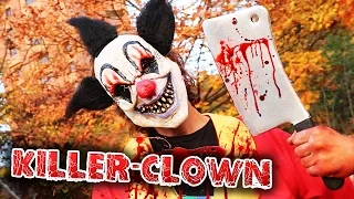 KILLER - CLOWN WIRD ANGEFAHREN! PRANK