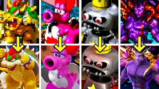 Super Mario RPG - All Bosses Comparison (Remake vs Original)