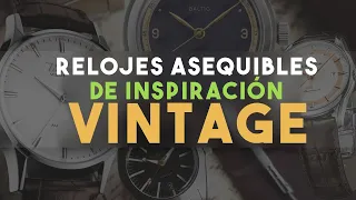 Relojes Asequibles De Inspiración Vintage ($100 - $500)