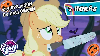 My Little Pony en español 🦄 Episodios Espeluznantes |  Recopilación de episodios completa | 3 horas