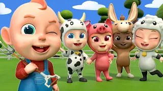 Animal Song +  Old MacDonald Had A Farm  - Baa Baa Black Sheep | More Nursery Rhymes & Kids Songs