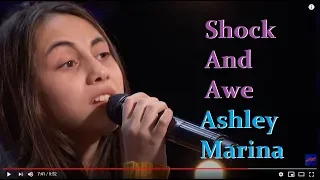 Ashley Marina AGT You"ll Always Be My Hero reaction review