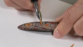 Cool Tools | Pen Techniques with Mica by Jan Harrell