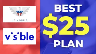 Visible vs. US Mobile: Which $25/Month Unlimited Plan Is Best?