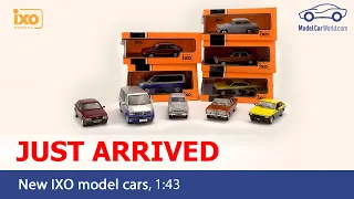 IXO - 1:43 Just arrived Street cars