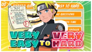 Naruto Quiz Game - 40 questions🔥 from very easy to very hard |  #naruto #narutoquiz #anime