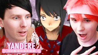 Dan and Phil play YANDERE SIMULATOR!